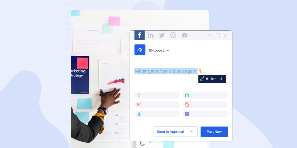 Empowering Social Media Managers: Introducing Oktopost’s New AI-Assisted Tools