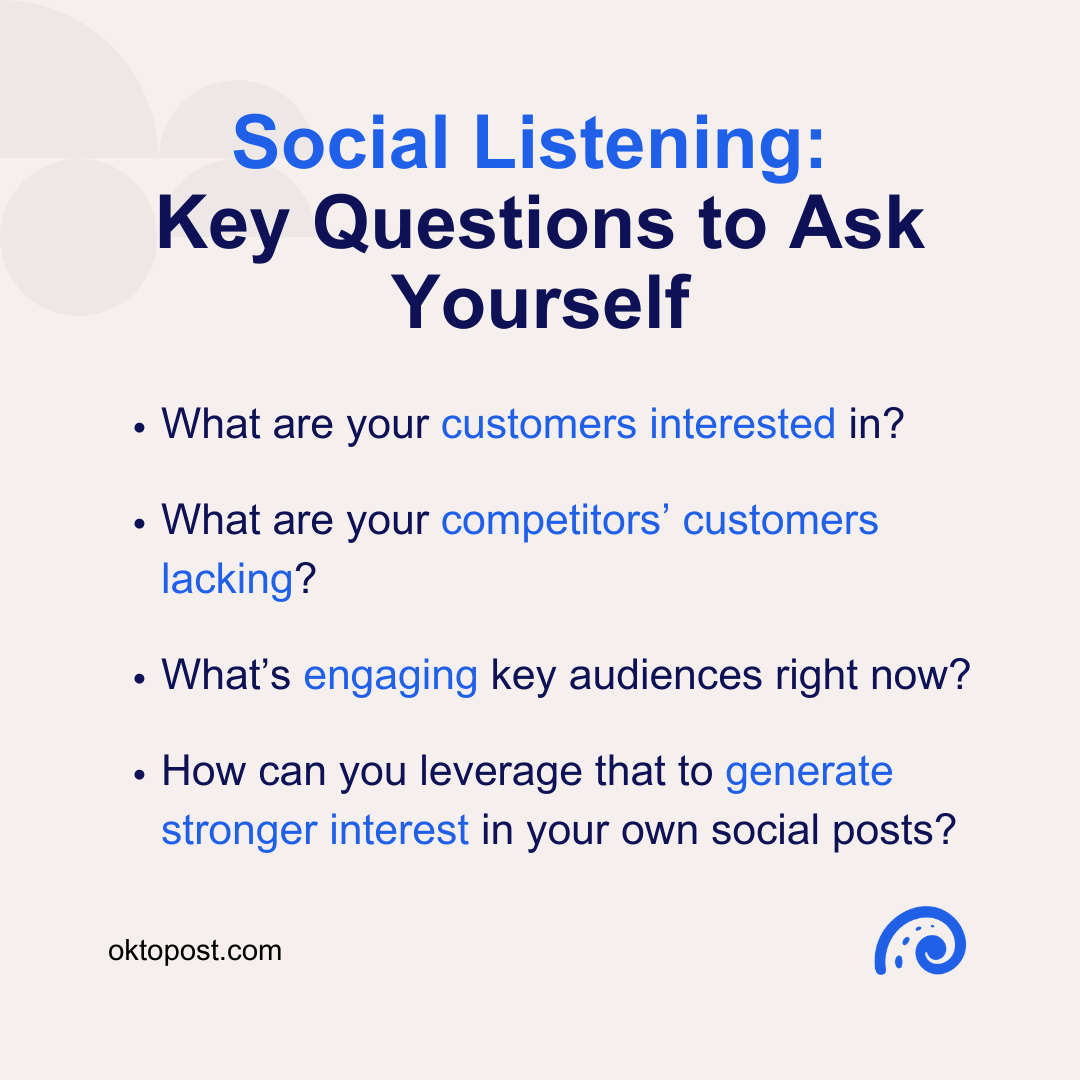 social listening key questions to ask yourself