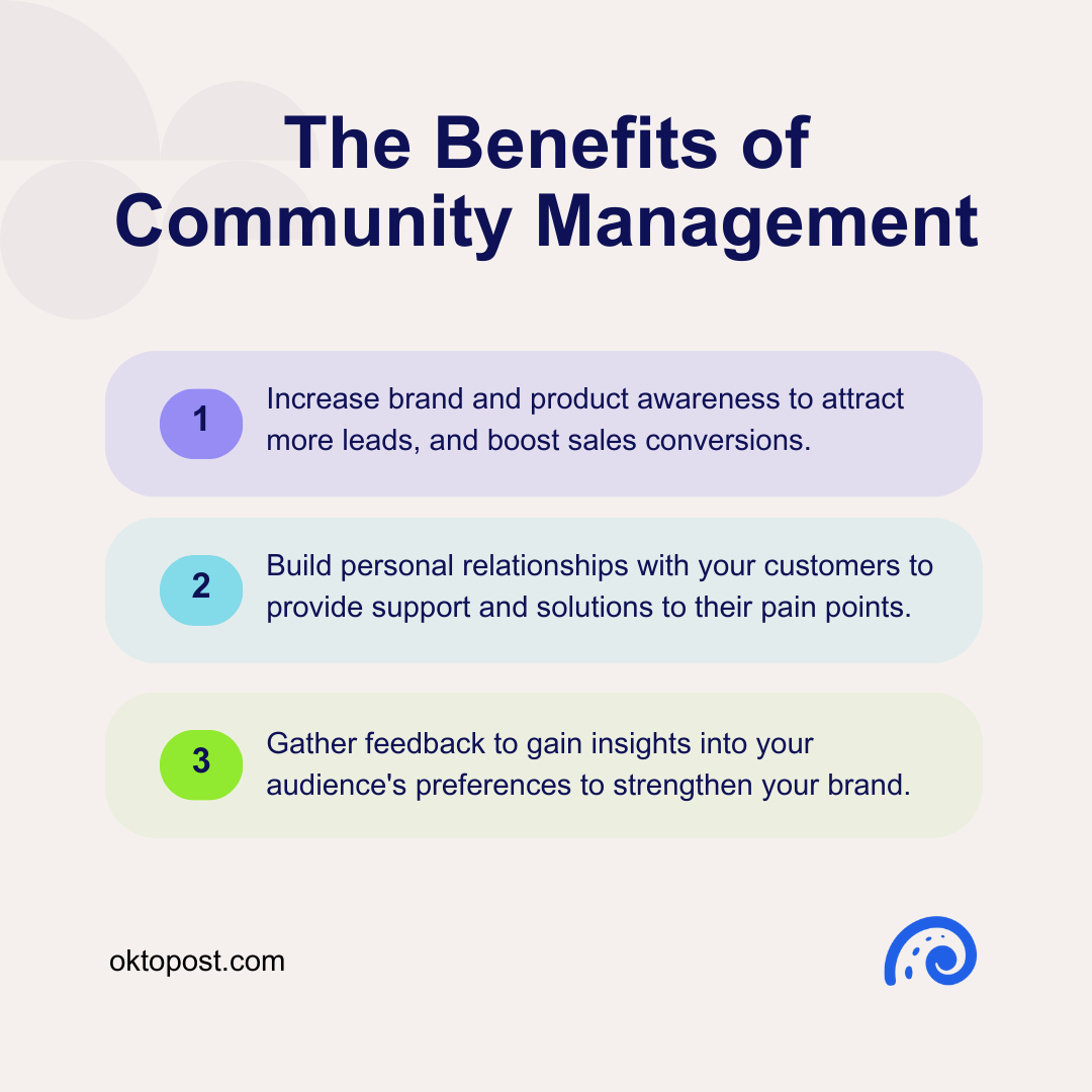 The Benefits of Community Management