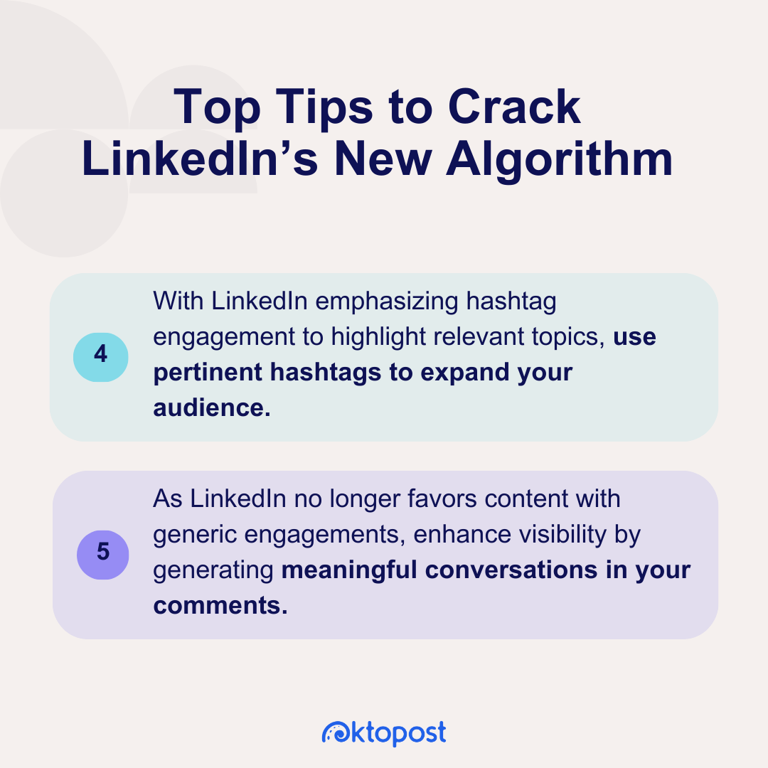 Tips for LinkedIn Algorithm 2