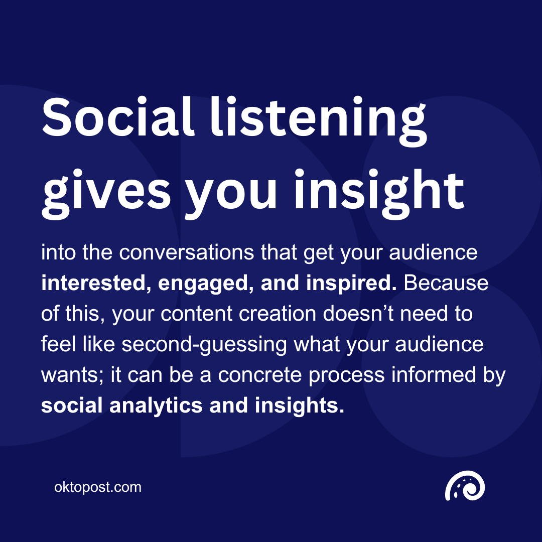 b2b Social listening quote