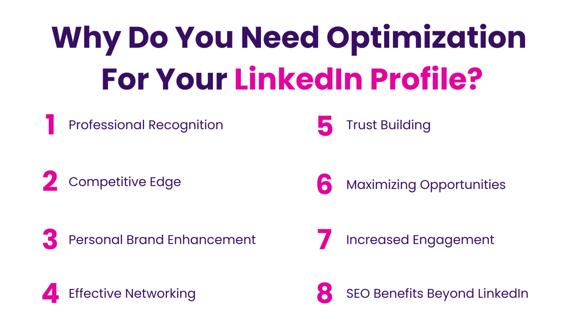 Why Optimize LinkedIn Profile