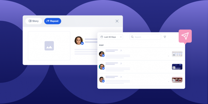 Boost employee advocacy reach with Repost Stories for Advocate posts