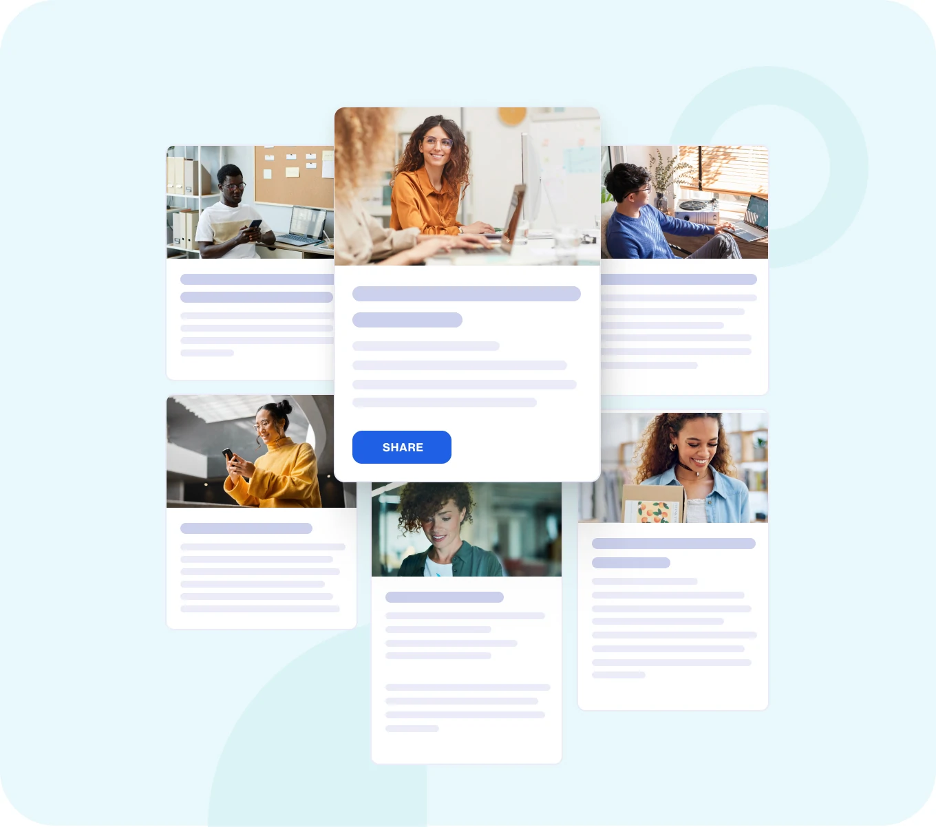 Social media content and tools