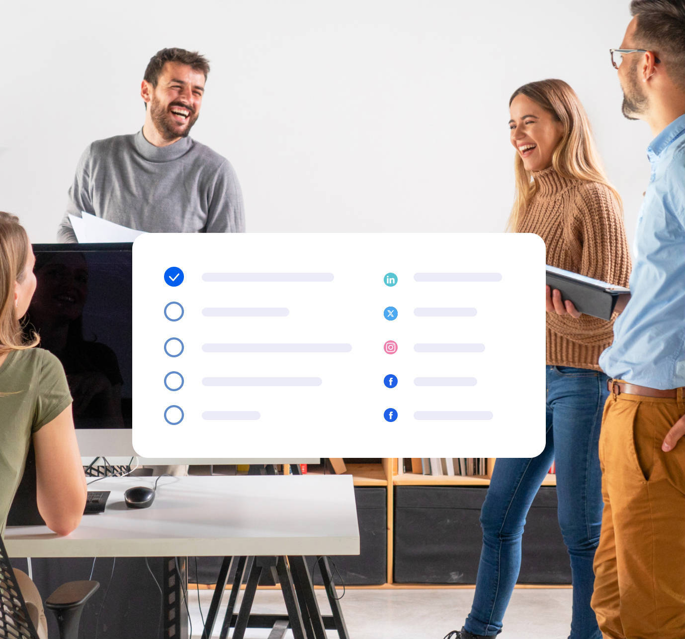 2-in-1 employee advocacy and social media management