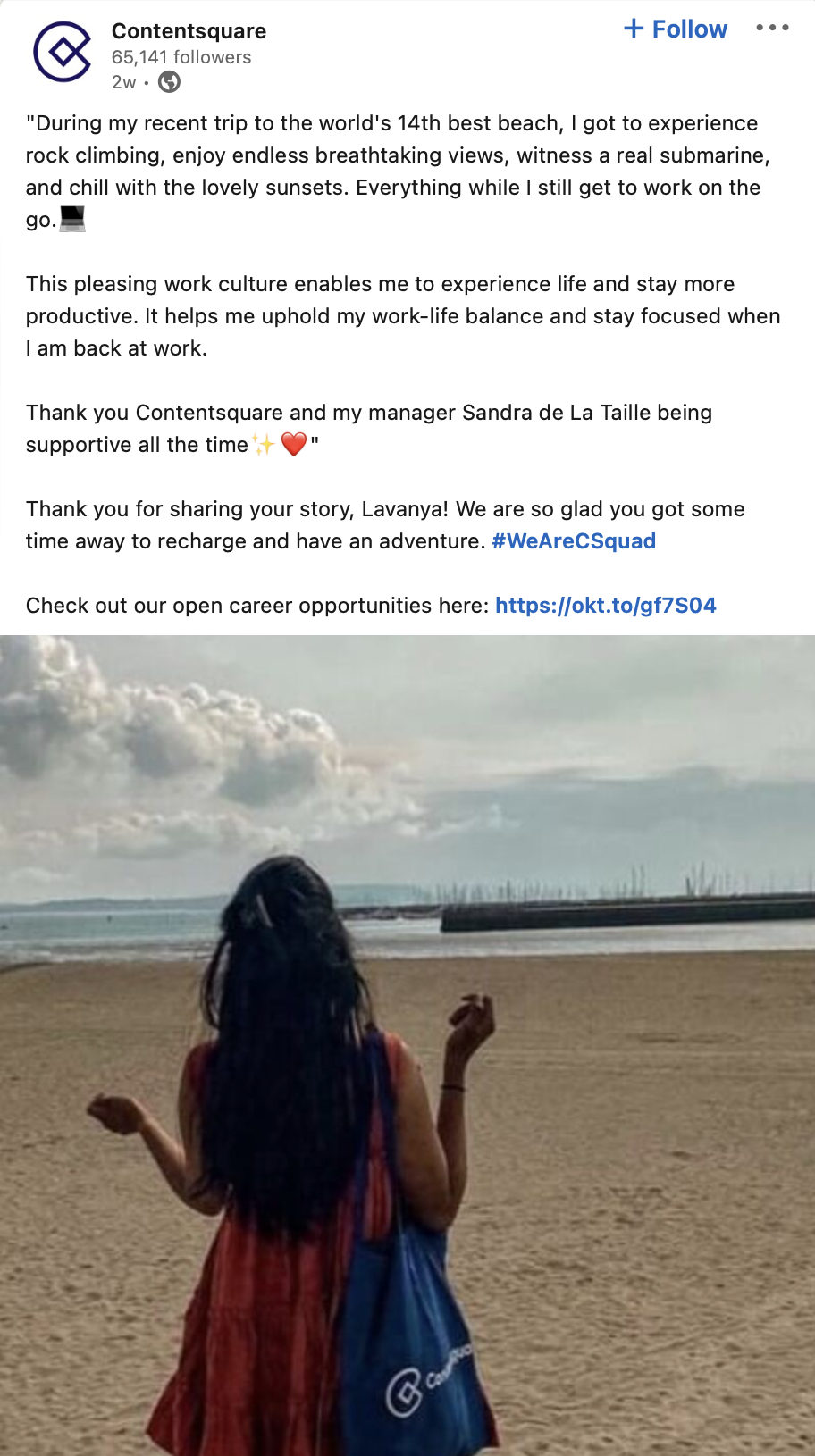 contentsquare employee spotlight