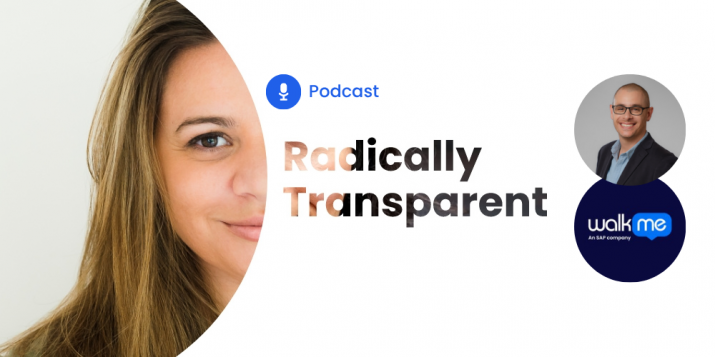 Ofir Bloch guests on the Radically Transparent podcast. This is the cover image.