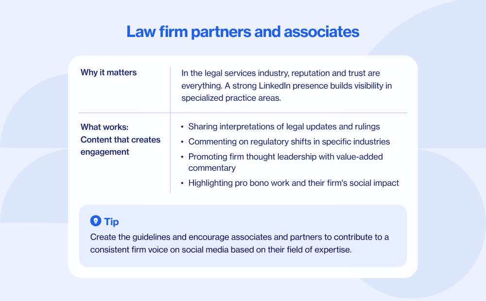 Financial and business consultants