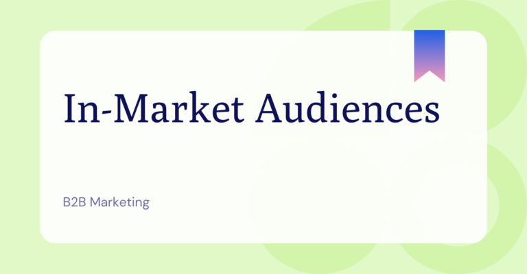 What are in-market audiences