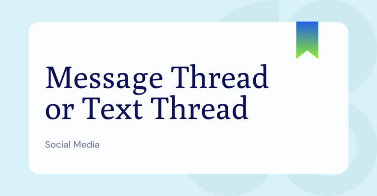 What is a Text Thread?