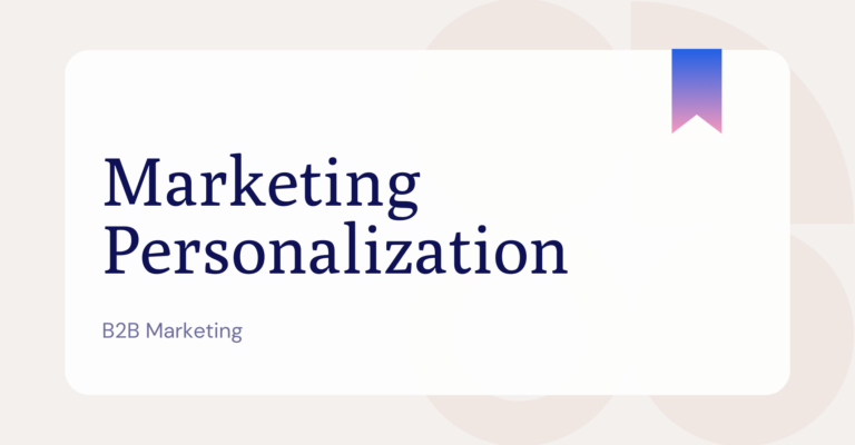 What is Personalization in Marketing?