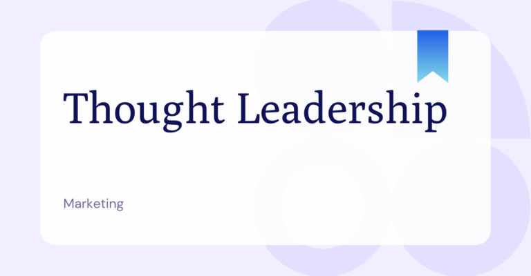 What is Thought Leadership?