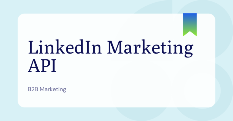 What is LinkedIn Marketing API?