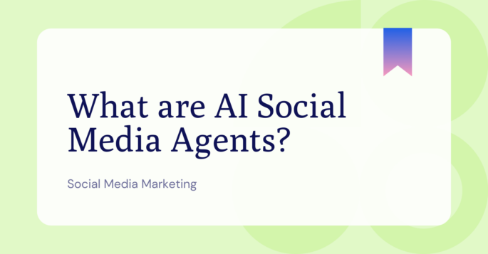 What are AI social media agents?