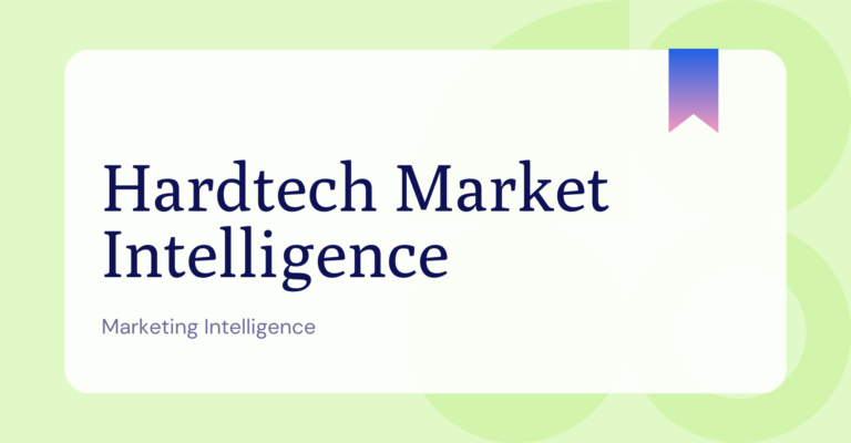 Hardtech Marketing Intelligence Glossary page