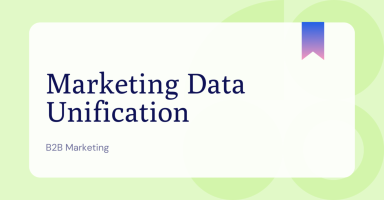 What is marketing data unification?