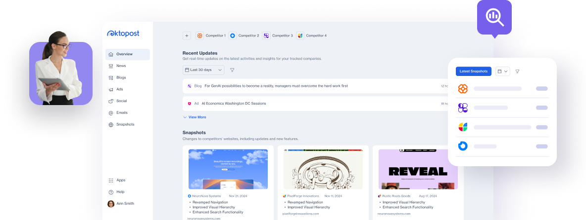 Uncover your competitors' top marketing tactics