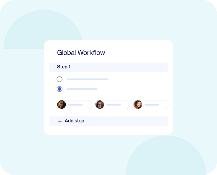 Collaborative social media workflow for financial advisors, streamlining content approval and brand compliance.