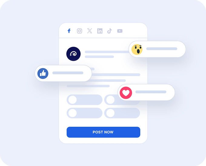B2B social media analytics dashboard tracking engagement and KPIs to optimize social strategy.