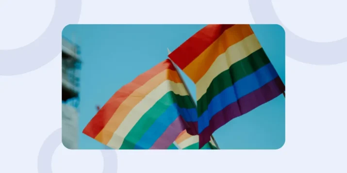 7 examples of well done Pride Month posts on social media visual guide