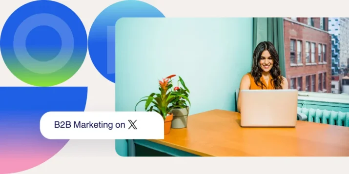 8 Tips for success with B2B marketing on X visual guide