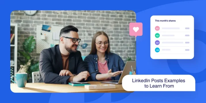 8 LinkedIn post examples we can learn from visual guide