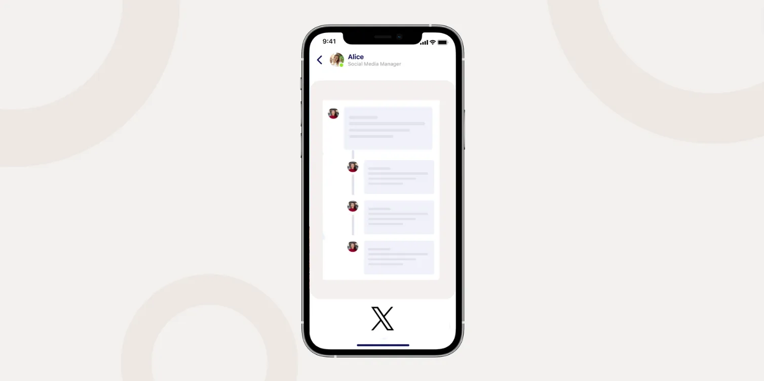Manage X threads within Oktopost for amplified social engagement